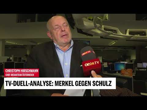 TV-Duell-Analyse: Merkel gegen Schulz