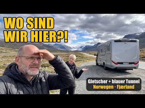 Gletscherzunge und blauer Tunnel – wo sind wir hier?