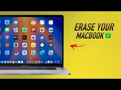 How To Erase And Factory Reset Your Mac in 5 Minutes!