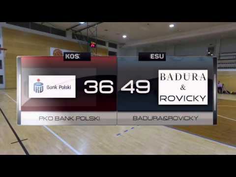 PKO Bank Polski vs Badura&Rovicky - IV kolejka - II Liga Warszawa - Koszykarska Liga Biznesu