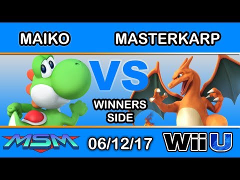 MSM 100 - DyS | Maiko (Yoshi) Vs. NECHS | Masterkarp (Charizard) Winners Side - Smash Wii U