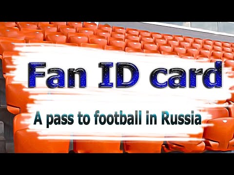 A pass to football #stadiumin Russia |  Fan card  #FanID #fancard  #Russian #pass  #ticket #match