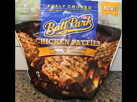 Ball Park Brand Chicken Patties with Hickory Smoked...
