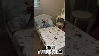Frozen Toddler Bed set $5.00 at Walmart
