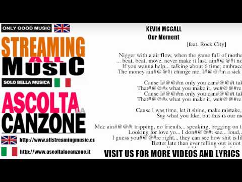 Kevin McCall - Our Moment (Lyrics / Testo)
