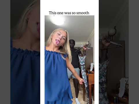 The dress is so unique