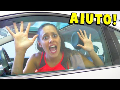 I'M LOCKING REBBY IN THE CAR!! - JUST JOKING