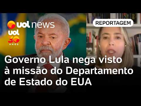 Governo Lula nega visto à missão do Departamento de Estado do EUA; Janaína Figueiredo detalha