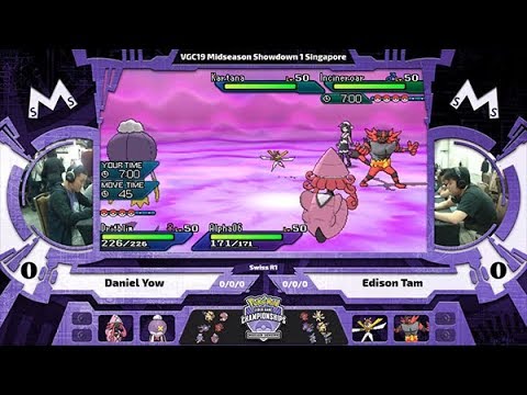 [SG] VGC19 MSS 1 R1 - Daniel Yow vs Edison Tam