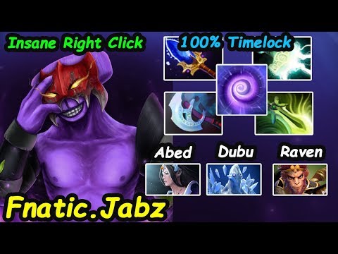 Fnatic Jabz - [Faceless Void] Carry Insane Right Click Feat. Abed Dubu Dota 2 7.22 Pro Gameplay