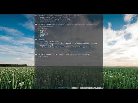 Tidalcycles practice 20210113