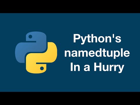 Python's namedtuple in a Hurry