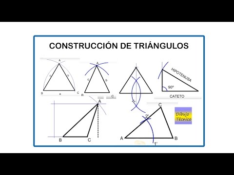 Construcción de triángulos