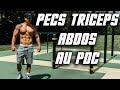 PRENDRE DES PECS, TRICEPS ET ABDOS AVEC DU POIDS DE CORPS