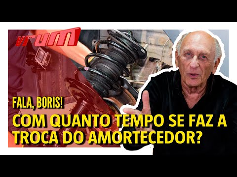 Com quanto tempo tenho que trocar o amortecedor do carro?