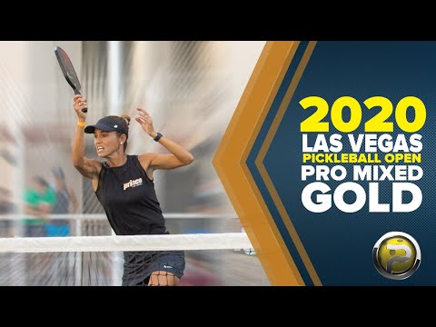 FULL MATCH! PRO Mixed GOLD from 2020 Las Vegas Pickleball Open