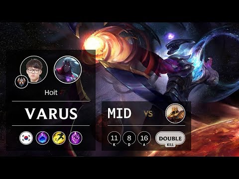 Varus Mid vs Azir - KR Challenger Patch 9.13