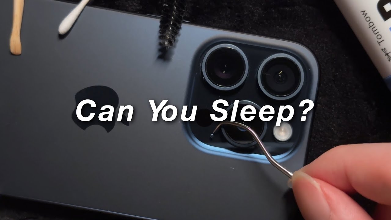 ASMR Can I Put You to Sleep with iPhone Mic Triggers? (No Talking)