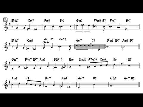 Darn That Dream | J. Van Heusen - Backing track / Play-along with Lead Sheet