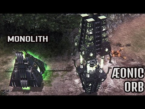 NEW NECRON TITANS: Æonic Orbs vs Orks! - Unification Mod v6.9 | Warhammer 40K Dawn of War Soulstorm