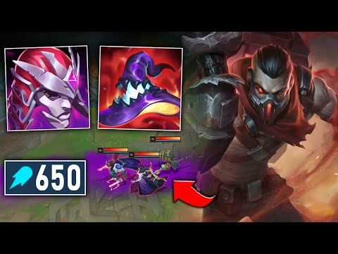 When Singed gets 650 AP at 20 Minutes, You might as well just FF (Deathcap Build)