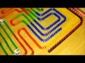 Domino express 1 ( 7000 dominos ) - YouTube