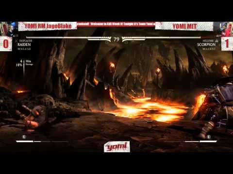 Yomi Gaming MKX Kombat Tuesday Week 8 Winner's Bracket YOMI RM JagoBlake vs YOMI MIT