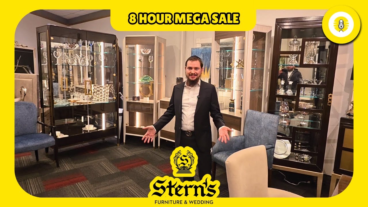 Stern’s Furniture: Custom Italian Luxury + Kallah Packages Mega 8 Hour Sale - The Perlowitz Show