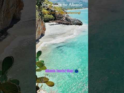 The Secret of Borsh Beach 🌴💎 Albania’s Coastal Treasure 🏝️ #Shorts
