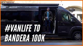 Living Van life on the way to Bandera 100K, CIM recap | Not Another Running Vlog