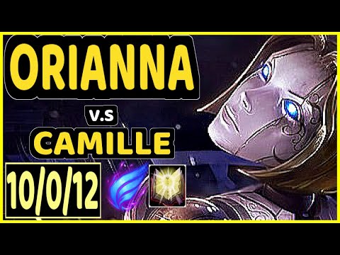 SHOK (ORIANNA) vs CAMILLE - 10/0/12 KDA MID CHALLENGER GAMEPLAY - OC