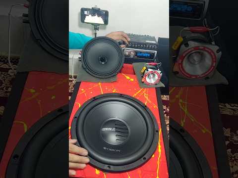 #subwoofer #tweeter #midrange #testing #automobile #bass #bass #sound #pioneer