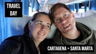 Traveling by Bus from Cartagena to Santa Marta
