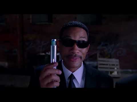 Close-up trailer frame suggesting Men in Black 3 emotional climax