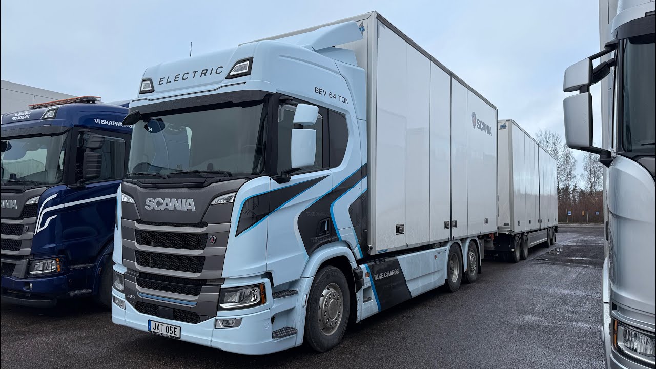Test Drive - 2024 Scania 45R  - 100% Electric