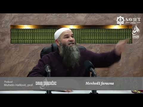 MENHEDŽ FARAONA - Muhidin Halilović, prof.