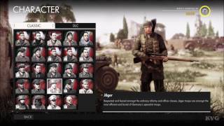 Sniper Elite 4 - All Characters Shown | List (HD) [1080p60FPS]