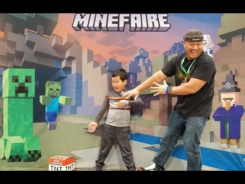 Val Valerio - Minefaire - Official Minecraft Community Event - San Mateo, California