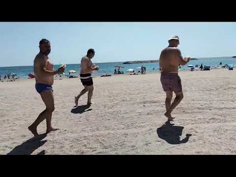 Plaja frumoasa in statiunea Eforie Sud!