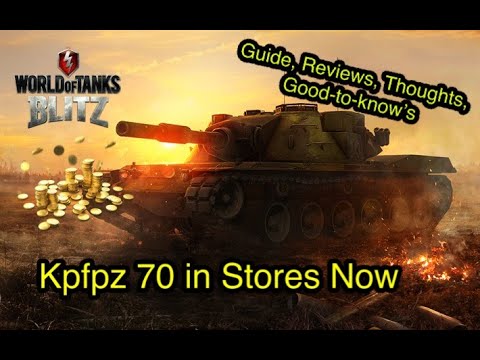 Kpfpz 70 KPZ World of Tanks Blitz in Stores Now