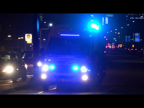 A1, C Miesen Ambulance 01-173 Appingedam naar het UMCG