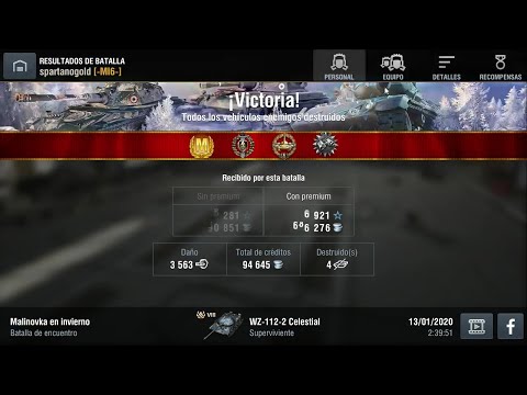 WoT Blitz WZ 112 2 CELESTIAL