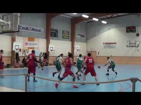 PAPE GUEYE - Highlights vs AS Collonges Basket - RM3