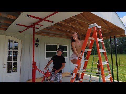 Hardie Panel Ceiling