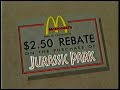 1994 Jurassic Park Home Video Marketing Promo VHS 60fps