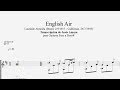 English Air - Laurindo Almeida - Tablatura por Jesús Amaya...