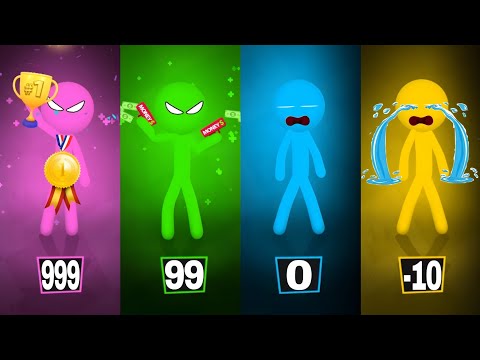 Stickman Party 1 2 3 4 Players - Tournament Cup Gameplay - MiniGames Update