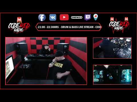 DJ NORFY B2B KEVSTAR W/ MC FLERTAH - 21:00 - 22:30HRS  - DRUM & BASS LIVE STREAM - CODE RED RADIO