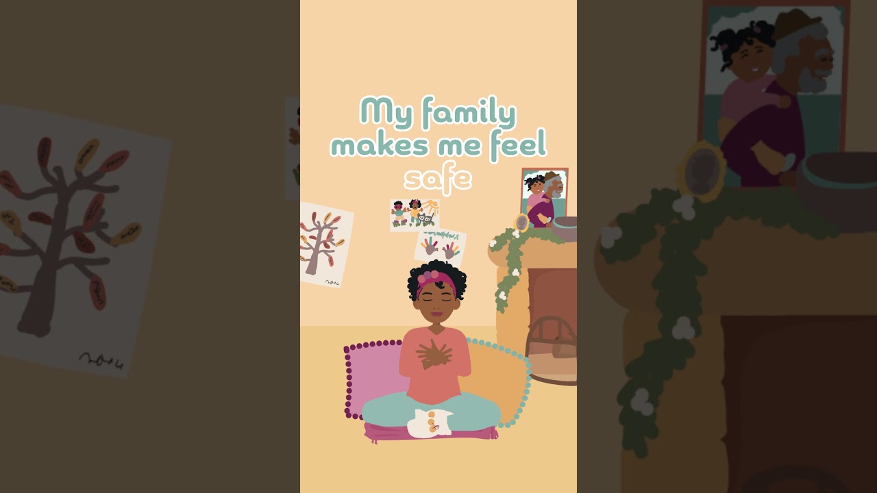 Grateful for my Family #gratitudeforkids #mindfulnessforkids #thanksgiving #affirmationsforkids