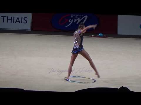 Yulia BRAVIKOVA (RUS) hoop - 2017 Thiais EF